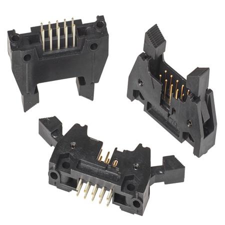 N3793-6202RB 3M 3000 Series Straight Through Hole PCB Header, 10 Contact(s), 2.54 mm Pitch, 2 Row, Shrouded