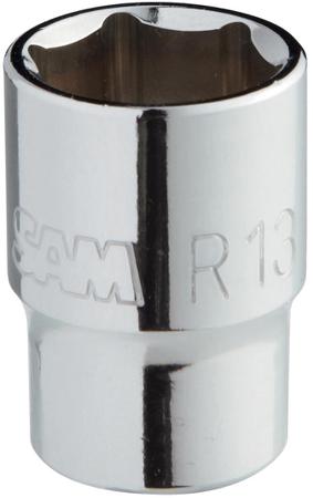 R-1/2 SAM 1/2 in Drive 1/4in Hexagon, 6 point, 18mm, 25 mm Overall Length