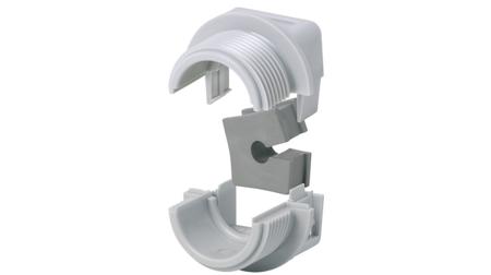 QVT-32 Icotek QVT Series Grey Polycarbonate Cable Gland, M32 Thread, IP54