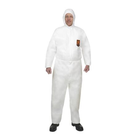 97940 Kimberly Clark White Disposable overalls, CE CAT III. EN 1073-2:2002; EN 1149-1:1995; EN 13034:2005 - Limited Splash