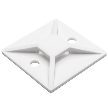 151-00324 HellermannTyton White Cable Tie Mount 37.7 mm x 37.7mm, 8.9mm Max. Cable Tie Width