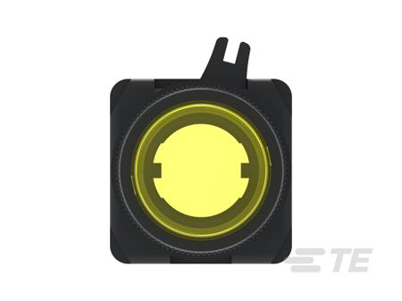 IPE22EXILYL TE Connectivity ALCOSWITCH Series Illuminated Push Button Switch, Momentary, Panel Mount, 22.5mm Cutout, Yellow LED,