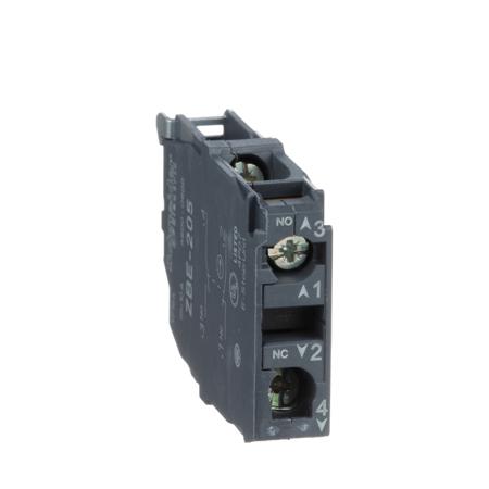 ZBE205 Schneider Electric Harmony XB Contact Block 1NO 1NC Screw terminal