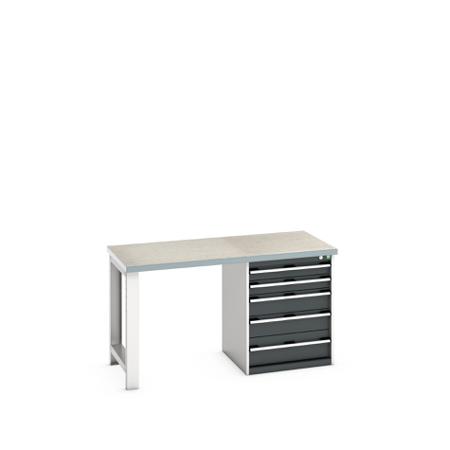 41003135-19V Bott 41003135.19V Sheet Steel Workbench, 840mm x 750mm x 1500mm