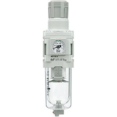 AW30-F03BE-D SMC AW Filter Regulator, 5μm, G 3/8, Auto, 10 bar, AW30