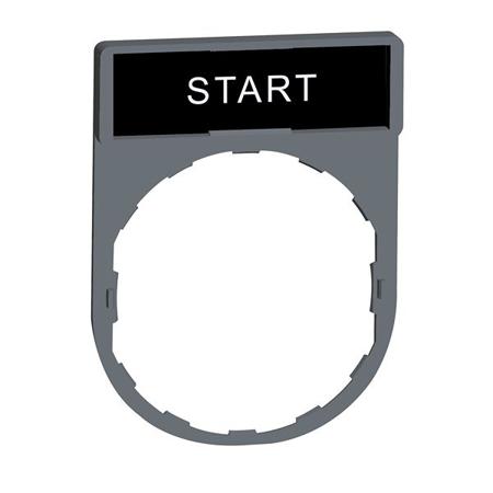 ZBY2303C0 Schneider Electric Marking Accessory for Use with Pushbuttons, Start