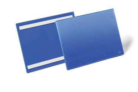 179807 Durable Blue A4 Smooth and rigid Logistic pockets, 311mm Height, 225mm Width