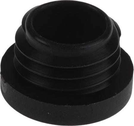 865-9745 RS Pro Black M12 x 1.5 Threaded Blanking Plug, Nylon 66, 11.7mm