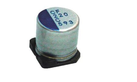 PCK0J221MCO1GS Nichicon 220μF Surface Mount Polymer Capacitor, 6.3V