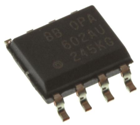 OPA602AU  Texas Instruments, Operational Amplifier, 6.5 MHz, 8-Pin 18 V SOIC