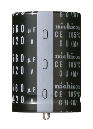 LGU2A102MELZ Nichicon 1000μF Aluminium Electrolytic Capacitor 100V dc, Snap-In -