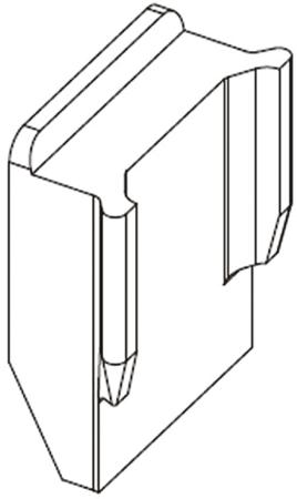 09060019919 HARTING, 09 06 Code Key for use with DIN 41612 Connector