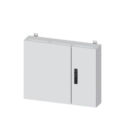 8GK1032-2KK31 Siemens Wall Mounted Cabinet Enclosure Type ALPHA 160 Series , 650 x 800 x 140mm, Steel DIN Rail Enclosure