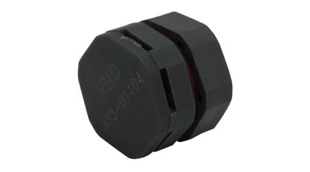 RND-455-01104 RND Pressure Compensating Plug, M10mm, 10mm Hole Diameter, Polyamide, 15mm Diameter, Threaded