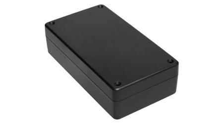 RND-455-01203 RND RND 455 Series Black ABS Enclosure, IP67, Black Lid, 148.4 x 79.1 x 37.15mm