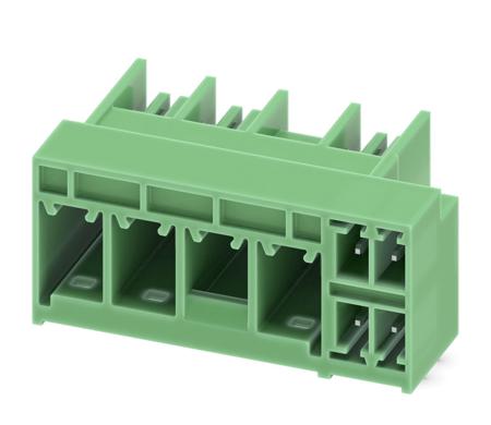 1717119 Phoenix Contact, 7.62mm Pitch, PCH 6, 7 Way, , Pluggable Terminal Block, Hybrid Header,