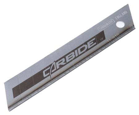 STHT0-11818 Stanley Carbide Flat Snap-off Blade 25 mm, 5 per Package