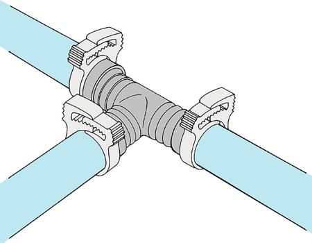 191-10169-SNP16-POM-NA HellermannTyton Cable Clip Natural Plug In Polyoxymethylene Hose Clamp, 21.7mm Max. Bundle