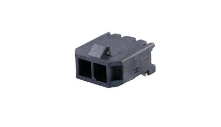 43650-0212 Molex MICRO-FIT 3.0 43650, 3mm Pitch, 2 Way, 1 Row, Right Angle PCB Header, Surface Mount