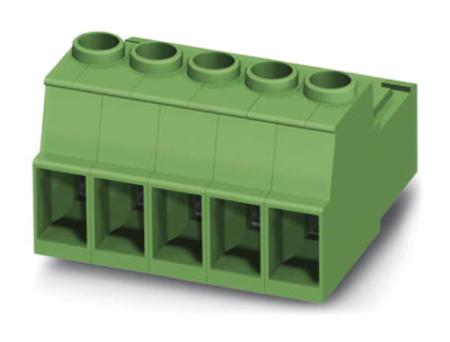 1709050 Phoenix Contact, 7.62mm Pitch, IPC 5/ 3-ST-7.62, 3 Way, , Pluggable Terminal Block, Inverted Plug, Cable Mount, Screw