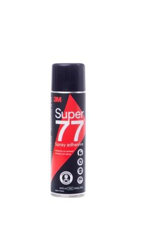 7000116782 3M Super 77 Aerosol Adhesive, 500 ml