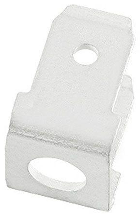 125-1998 RS Pro, 90° Mount Angle Stud Mount Tab Terminal, 6.35 x 0.8mm Tin Plated