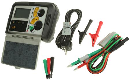 LRCD220-FR Megger  Loop Impedance & RCD Combined Tester, Loop Impedance Test Type 2 Wire 500V, RCD Test Type AC