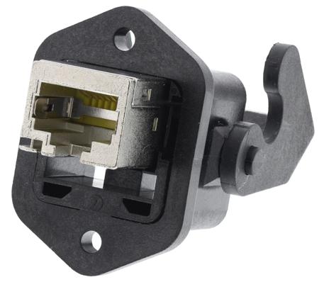 09452251560 HARTING Han 3A RJ45 Series Female RJ45 Connector, Panel Mount, Cat6 Straight 8P -Way