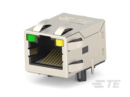 2337992-3 RJ45 JACK MAG. POE 10/100 LED 1X1 INV.