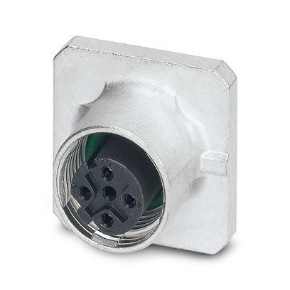 1456404 Phoenix Contact Industrial Circular Connector, 4 Contacts, M12 Connector, Socket, Female, IP65, IP67, SACC Series