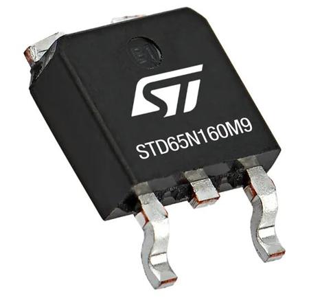 STD65N160M9 STMicroelectronics Type N-Channel MOSFET, 20 A, 3-Pin TO-252