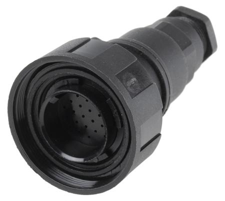 PX0820/P Bulgin Circular Connector, 25 Contacts, Cable, Standard Connector, Plug, Male, IP68, Standard Buccaneer Series