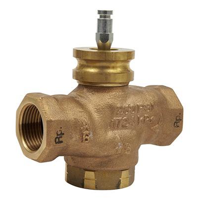 VG310R-25B Schneider Electric Bronze Globe Valve , 1 in Rp Female 399.9 kPa