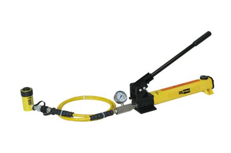 234-9582 RS PRO Two Speed, Hydraulic Hand Pump, 0.901L, 25.4mm Cylinder Stroke, 700 bar