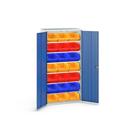 16926551.11 Bott 2 Door Sheet Steel Cupboard, 1050 x 550 x 2000mm