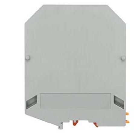 8WH1000-0AU00 Siemens 8WH Series Grey Din Rail Terminal, 240mm², 1-Level, Screw Termination, CSA