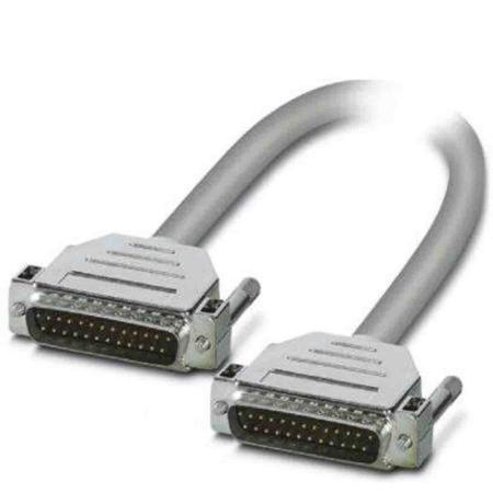 2305648 Phoenix Contact Male 25 Pin D-sub to Male 25 Pin D-sub Serial Cable, 2m, D25SUB Series
