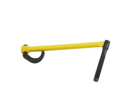 0-70-453 Stanley Adjustable Wrench, 210 mm Overall, Straight Handle