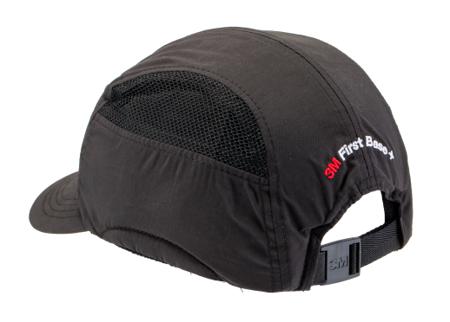 7100206562 3M Black Standard Peak Bump Cap, ABS Protective Material