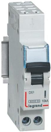 4-077-12 DX Range DX³ MCB Mini Circuit Breaker, 1 + N, 10 A, 10 kA, Curve C