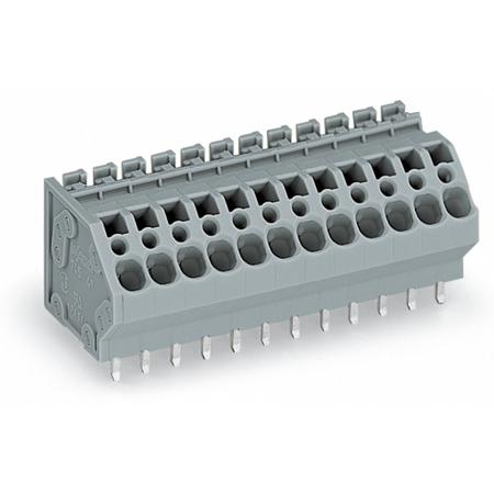 745-107 WAGO 745 Series PCB Connector, 7-Contact, 5mm Pitch, Through Hole Mount, 1-Row, Cage Clamp Termination