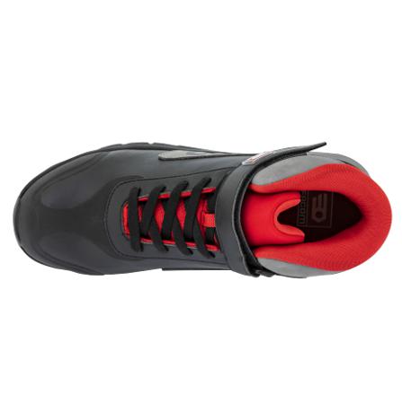 07SHIKAN2834PT45 Parade Shikan Unisex Black, Grey, Red Composite Toe Capped Safety Shoes, UK 10.5, EU 45