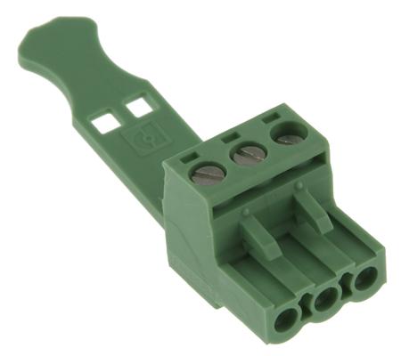 1776168 Phoenix Contact, 5.08mm Pitch, MSTB 2.5/ 3-STZ-5.08, 3 Way, , Pluggable Terminal Block, Plug, Plug-In, Screw