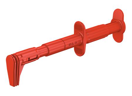 66-9829-22 SAFETY FLAT CLAMP RED