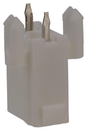 39-29-9027 Molex MINI-FIT JR. Series, Series Number 5566, 4.2mm Pitch 2 Way 2 Row Shrouded Straight PCB Header, Through Hole