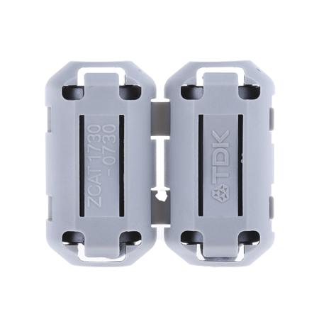 ZCAT1730-0730A TDK Openable Ferrite Sleeve, 23 Dia. x 30mm, For USB, Apertures: 1, Diameter 7mm