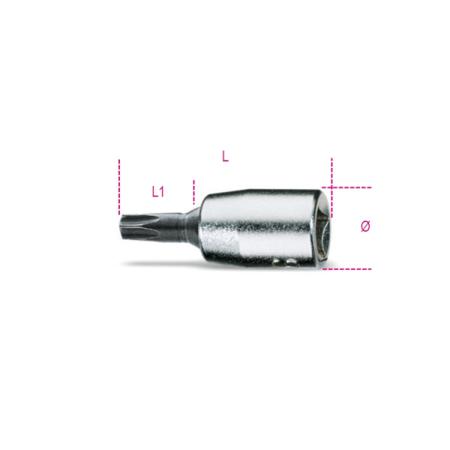 900TX 06 BETA 1/4 in Drive 12mm Torx, Torx, 12mm, 28 mm Overall Length