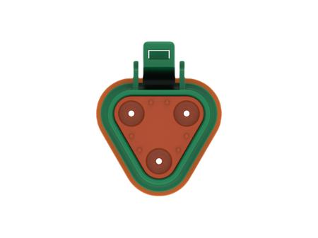 DT06-3S-TN03 TE Connectivity, DT06-3S Automotive Connector Socket Green Cable 3 Way, Cable Termination