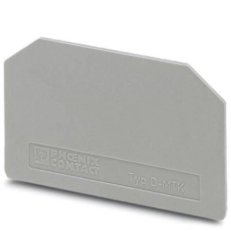 3101029 Phoenix Contact D-MTK Series End Cover for Use with Modular Terminal Block