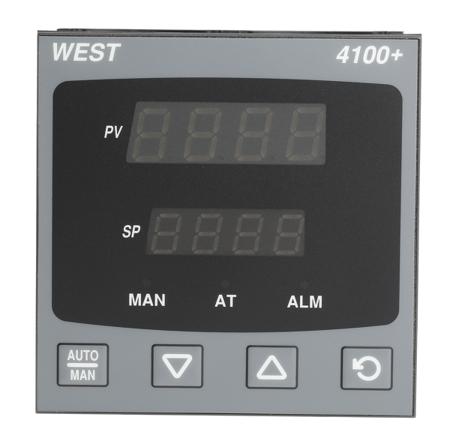 P4100-2100-0000 West Instruments P4100 PID Temperature Controller, 96 x 96 (1/4 DIN)mm, 1 Output Relay, 100 → 240 V ac Supply Voltage
